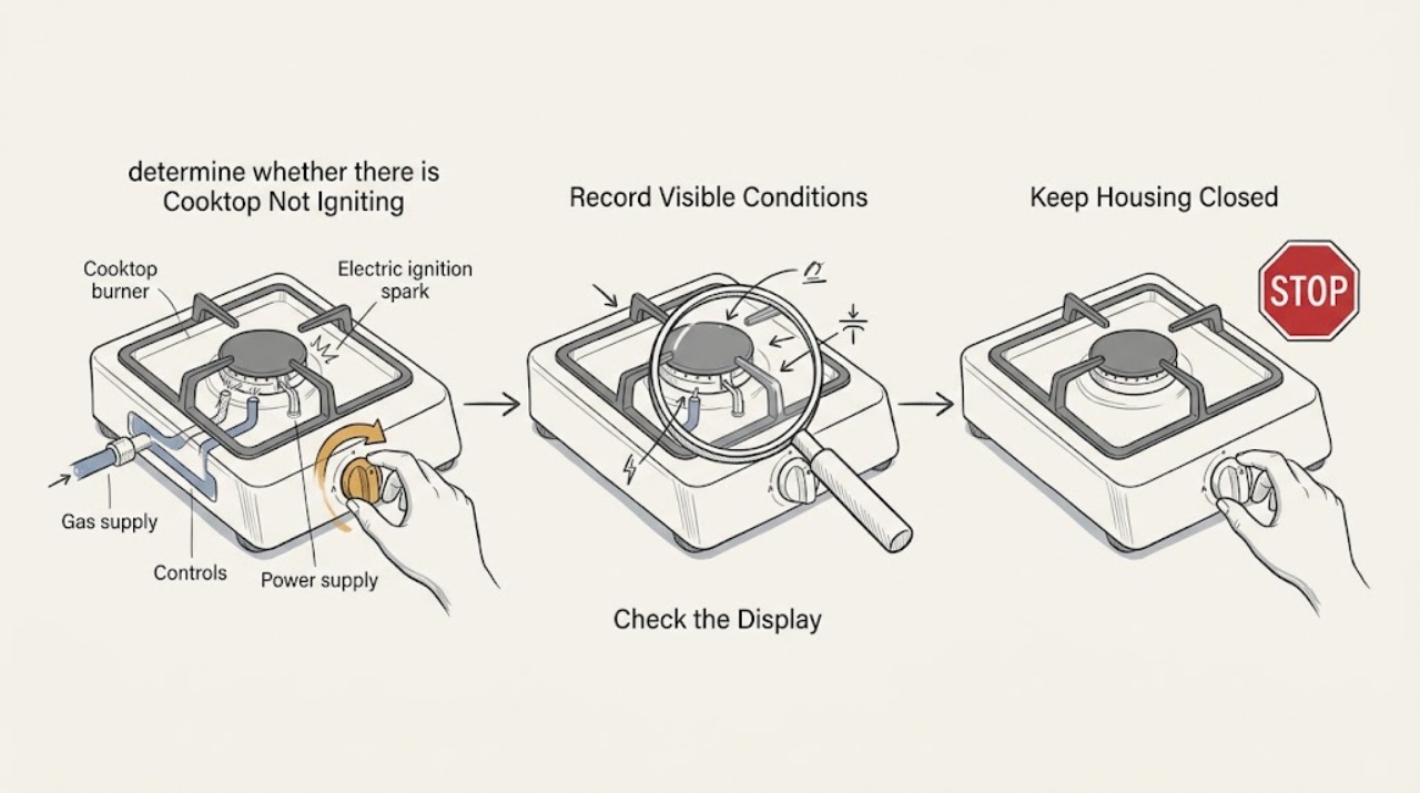 Cooktop Not Igniting