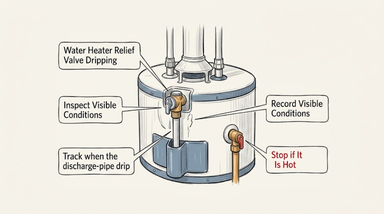 Water Heater Relief Valve Dripping