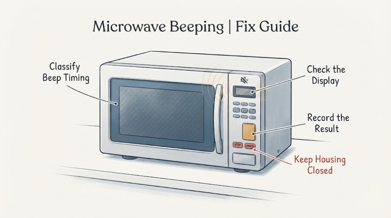 Microwave Beeping | Fix Guide