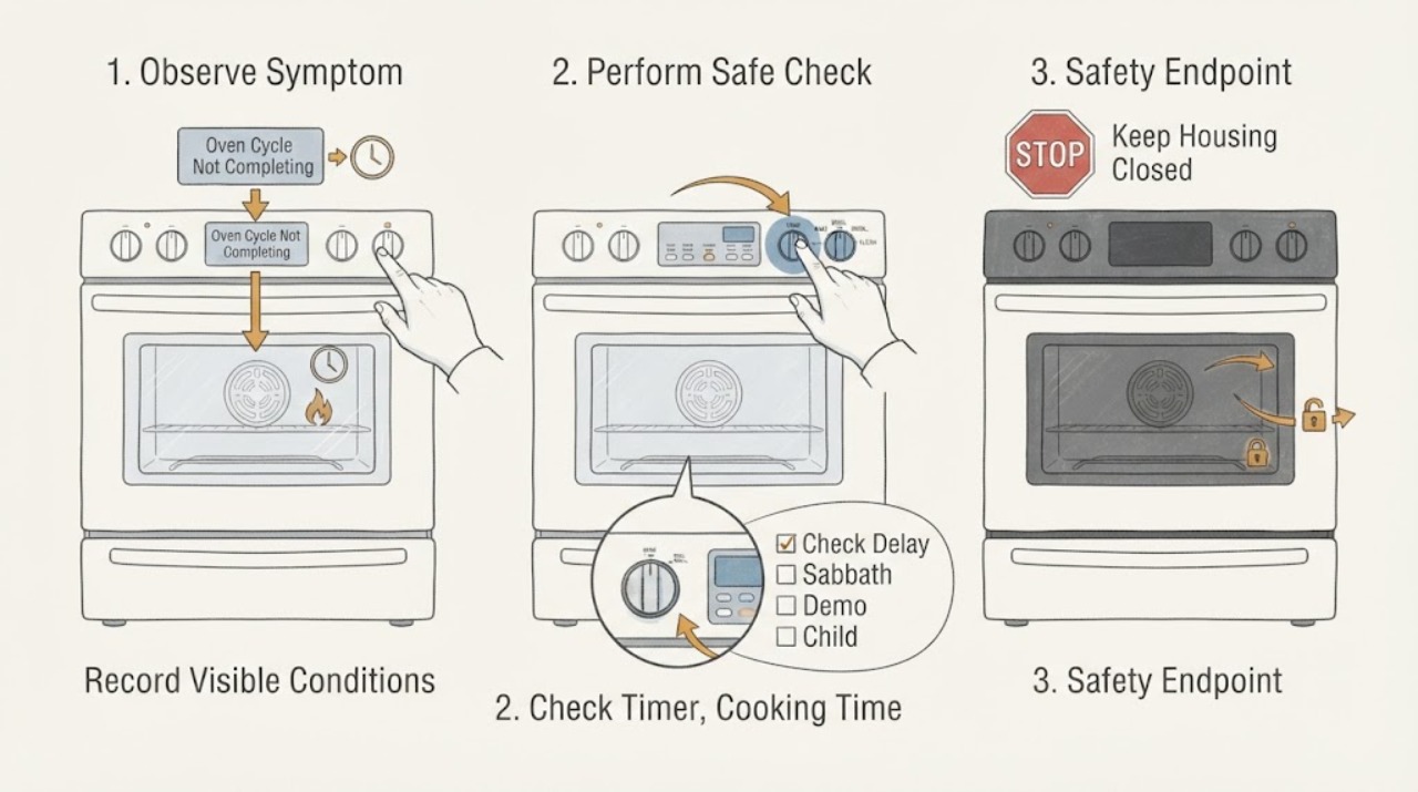 Oven Cycle Not Completing