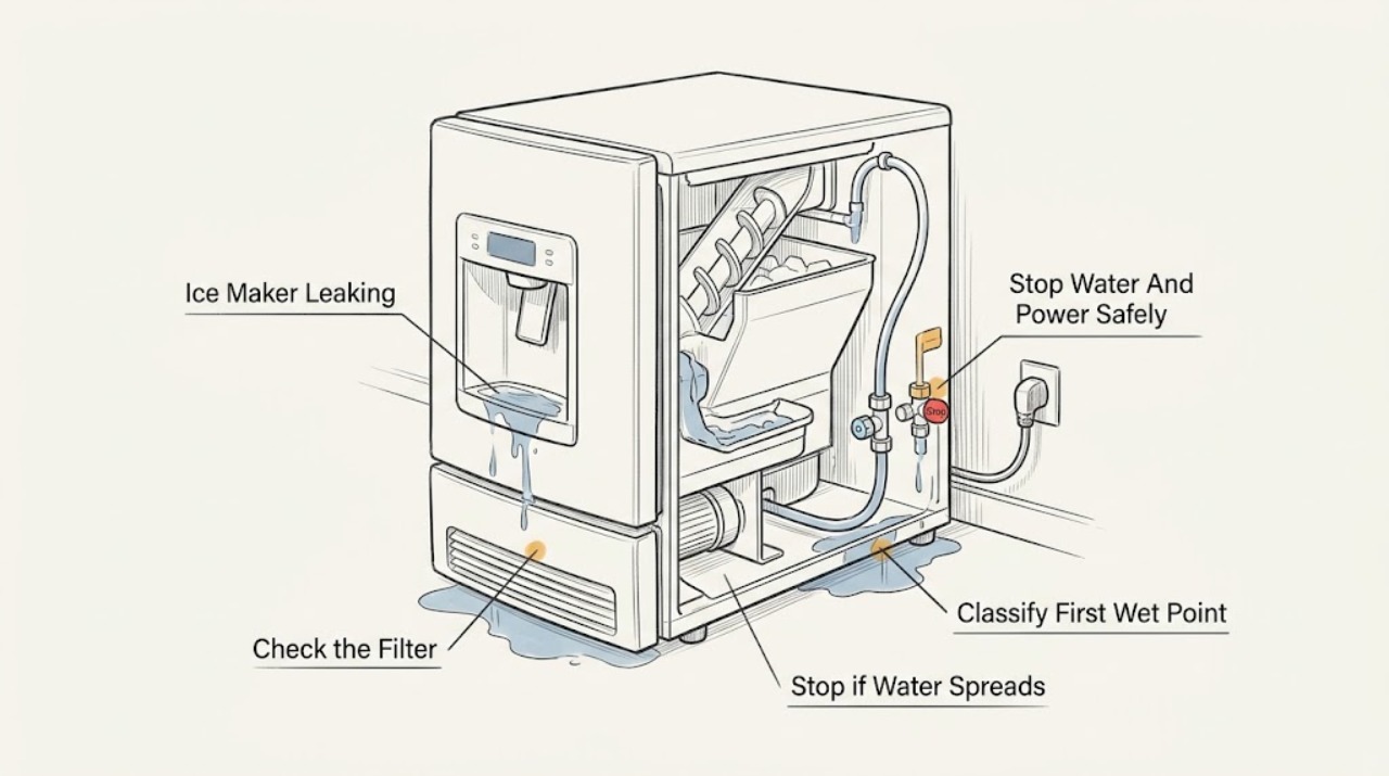 Ice Maker Leaking