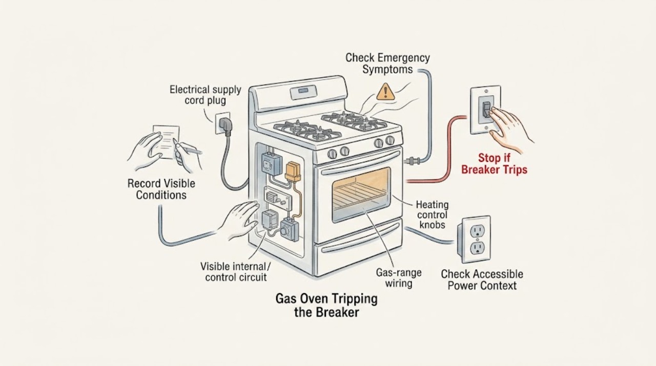 Gas Oven Tripping the Breaker