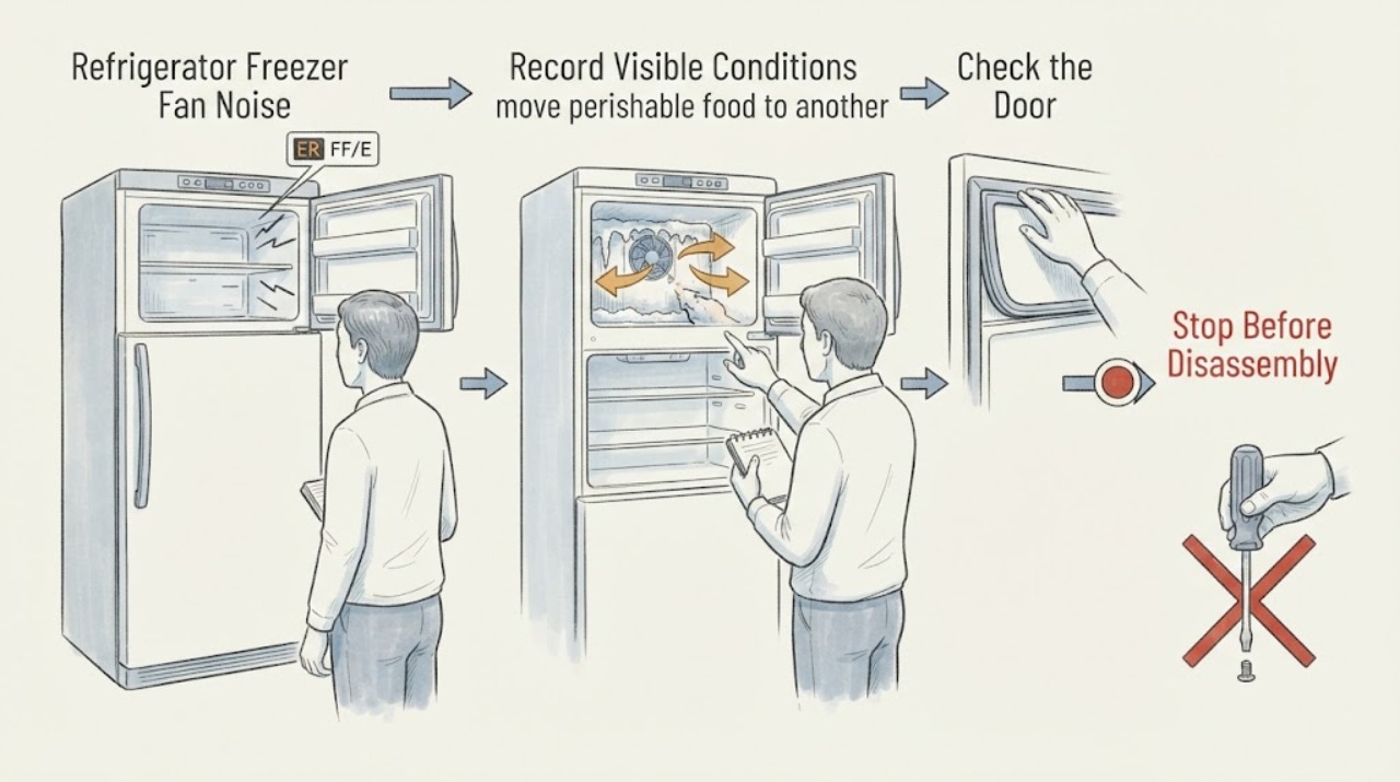 Refrigerator Freezer Fan Noise