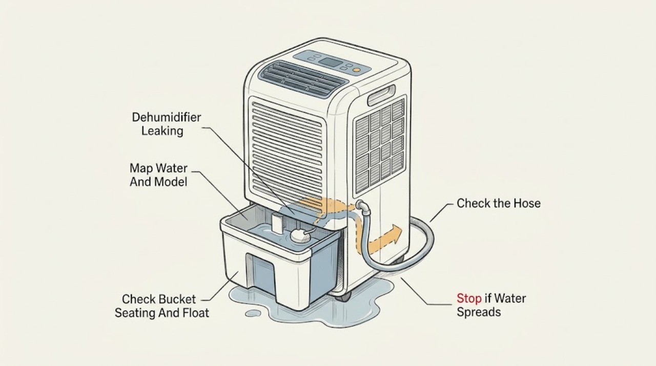 Dehumidifier Leaking