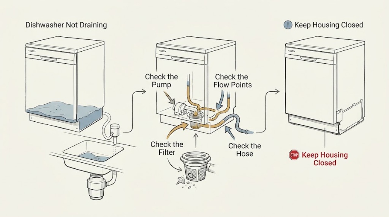 Dishwasher Not Draining