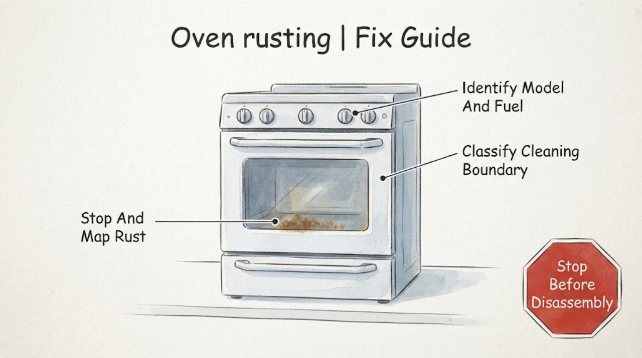 Oven rusting | Fix Guide