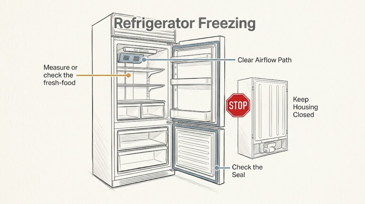 Refrigerator Freezing