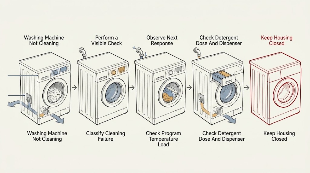 Washing Machine Not Cleaning