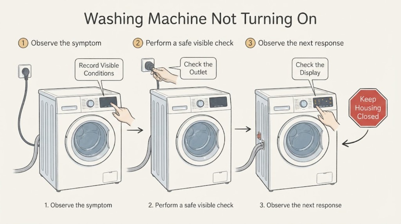Washing Machine Not Turning On