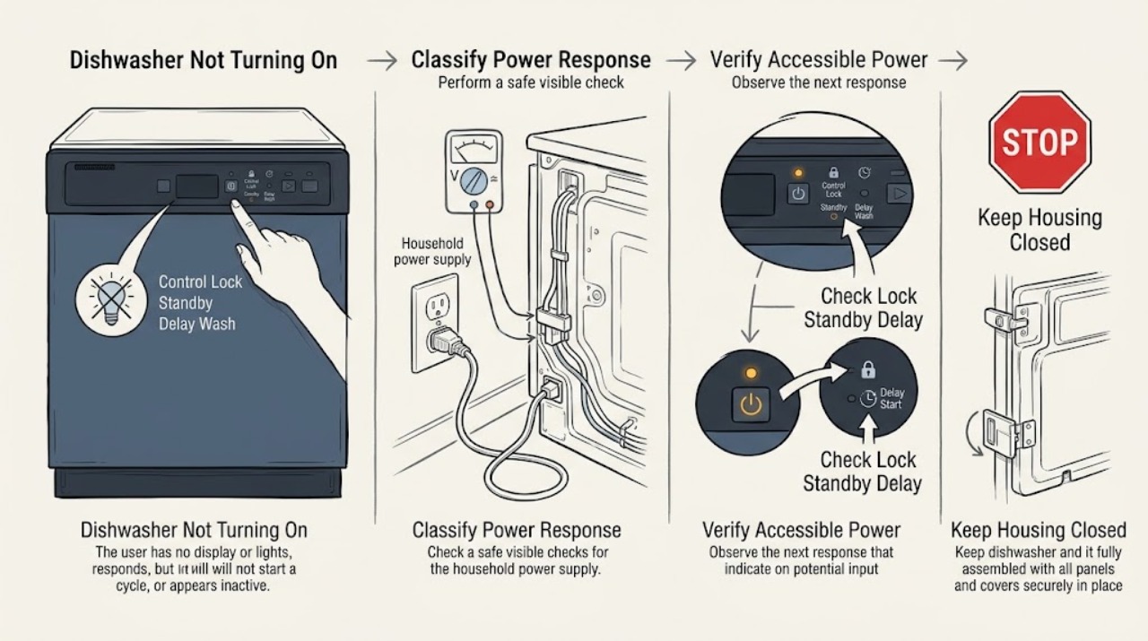 Dishwasher Not Turning On