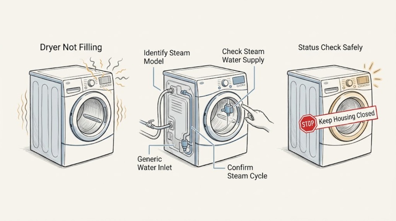 Dryer Not Filling