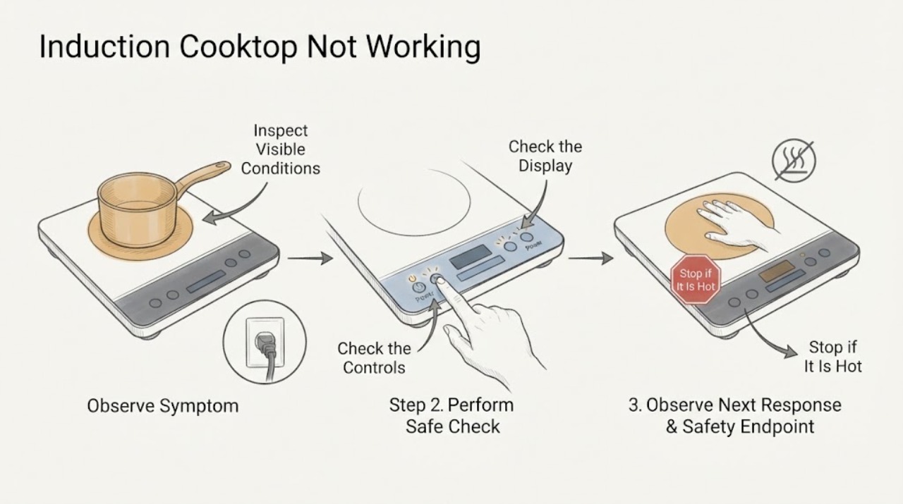 Induction Cooktop Not Working