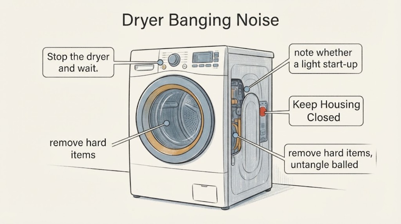 Dryer Banging Noise