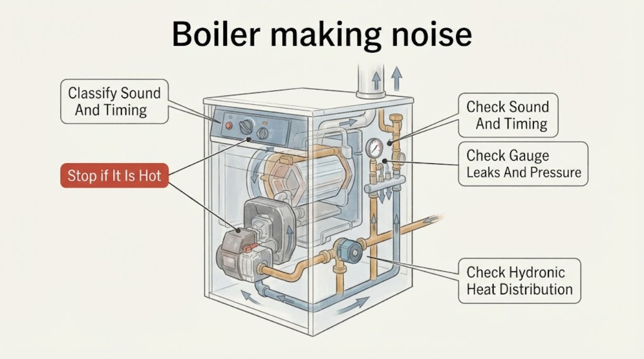 Boiler making noise