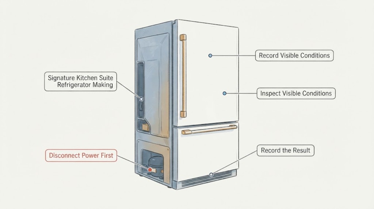 Signature Kitchen Suite Refrigerator Making