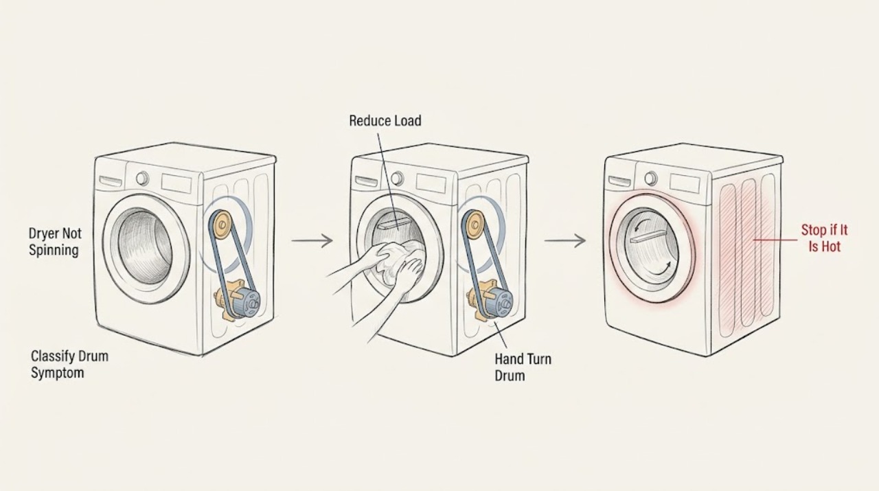 Dryer Not Spinning