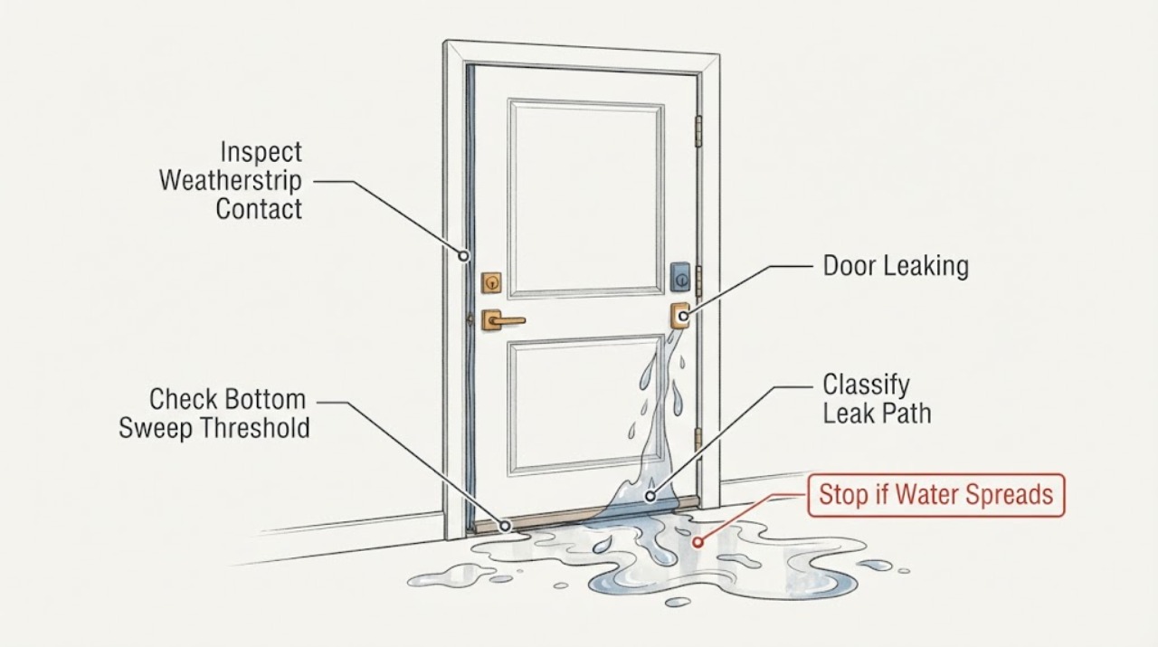 Door Leaking