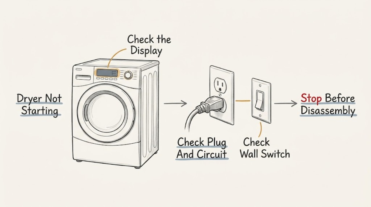 Dryer Not Starting