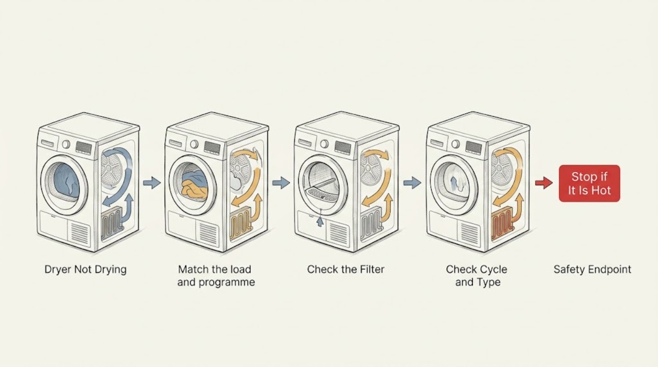 Dryer Not Drying