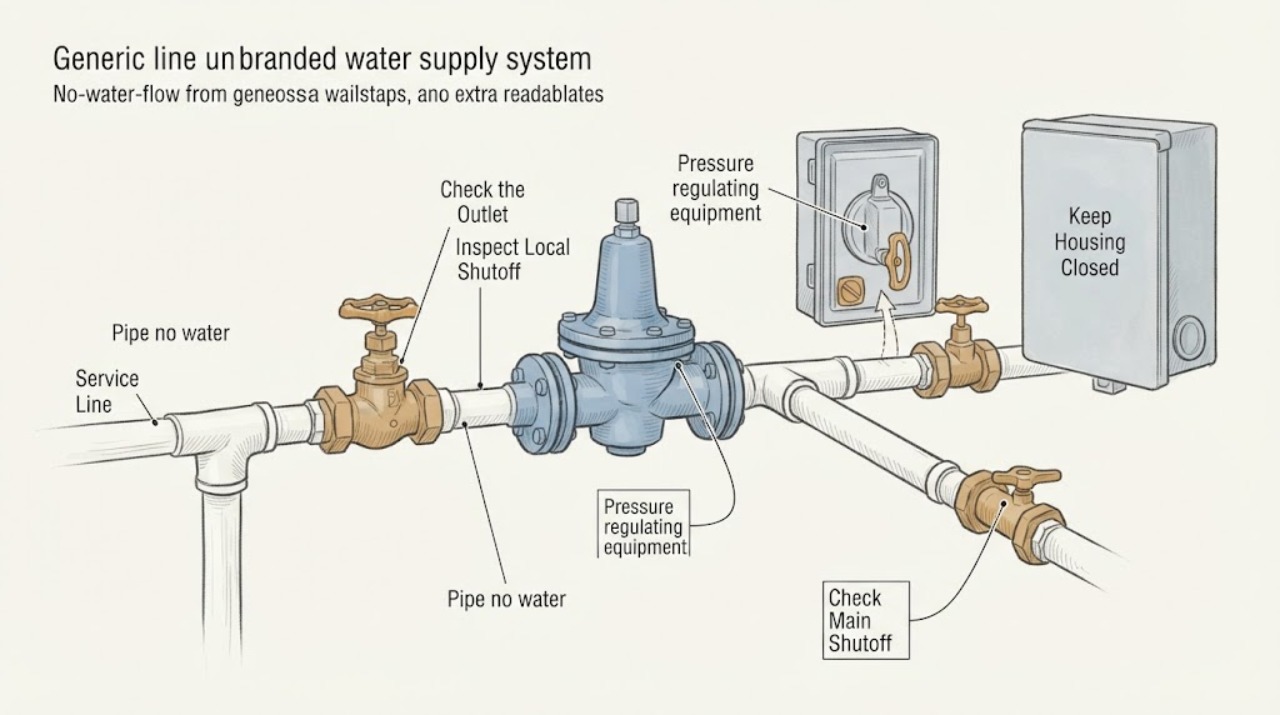 Pipe no water
