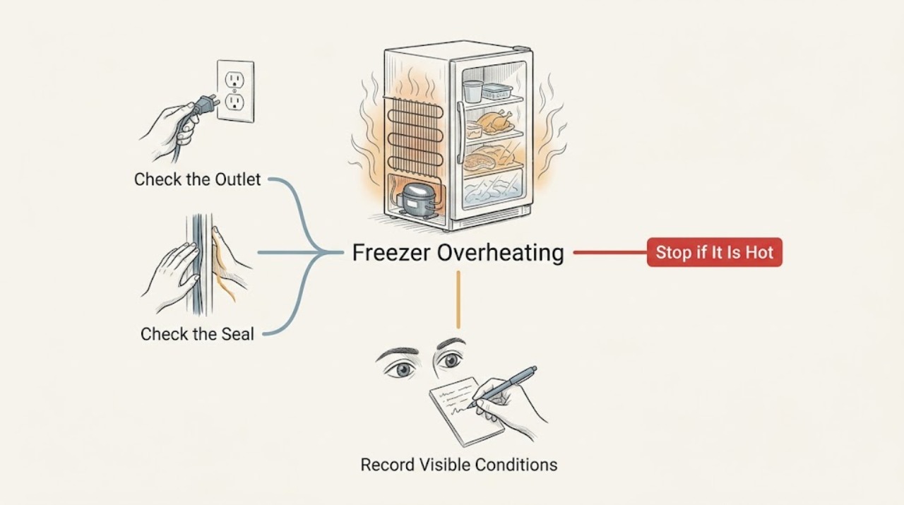 Freezer Overheating