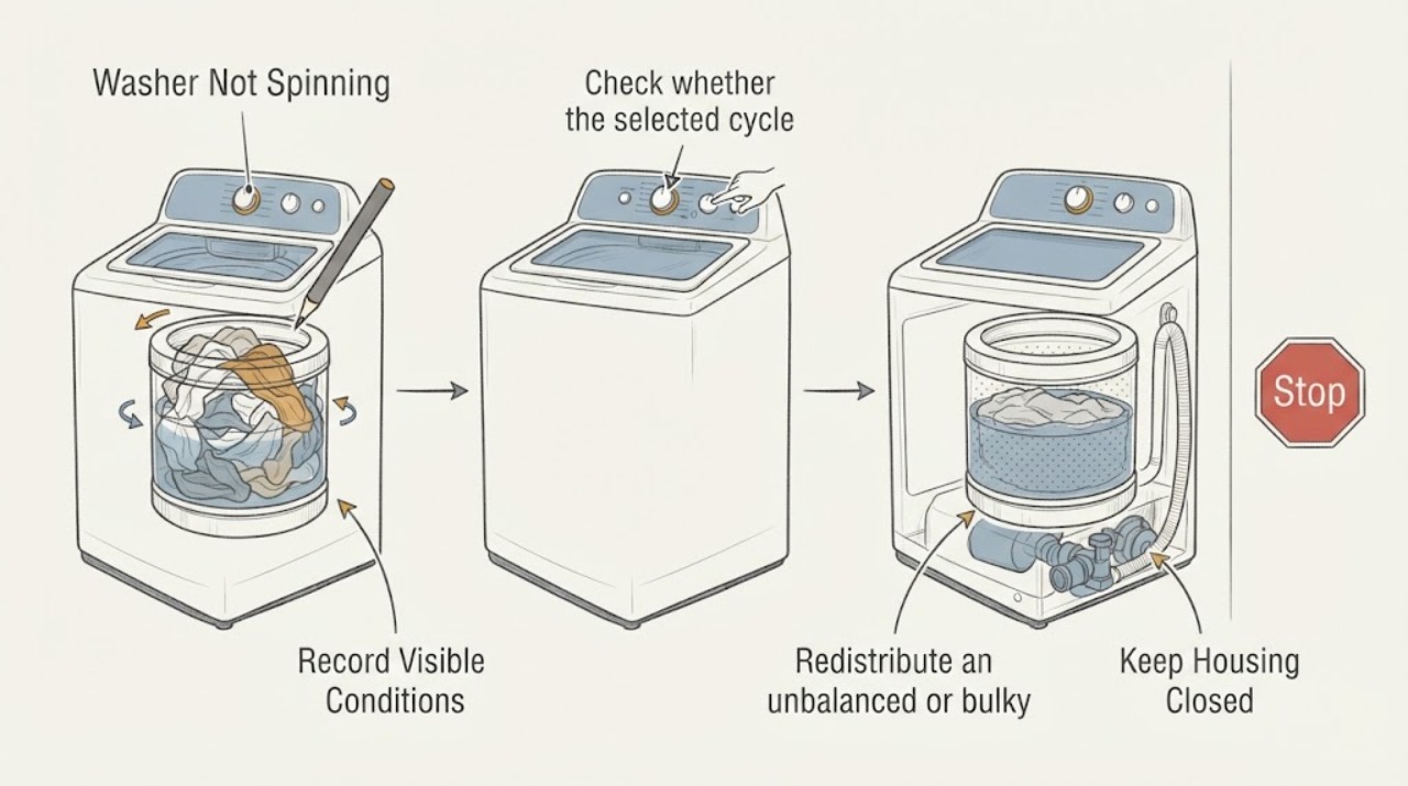 Washer Not Spinning
