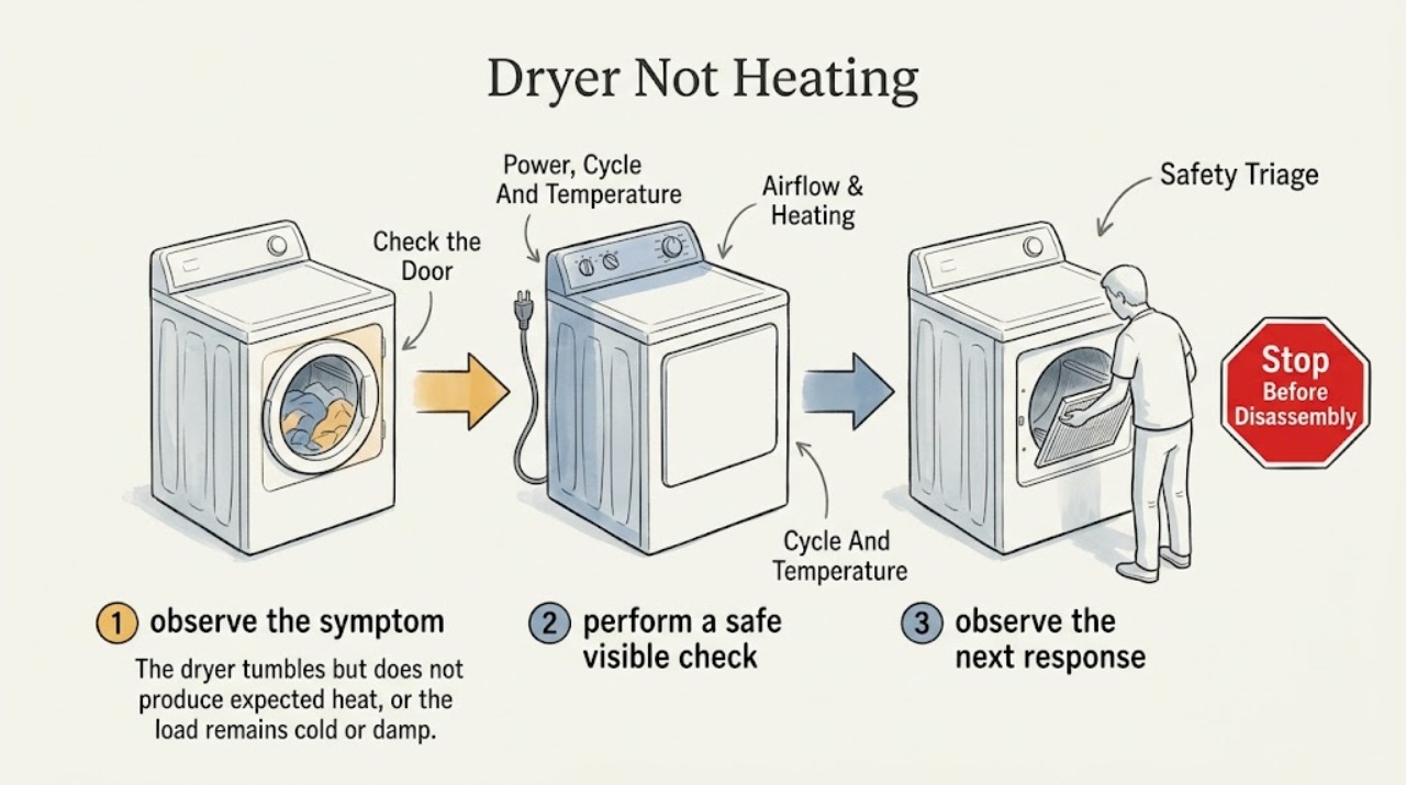 Dryer Not Heating