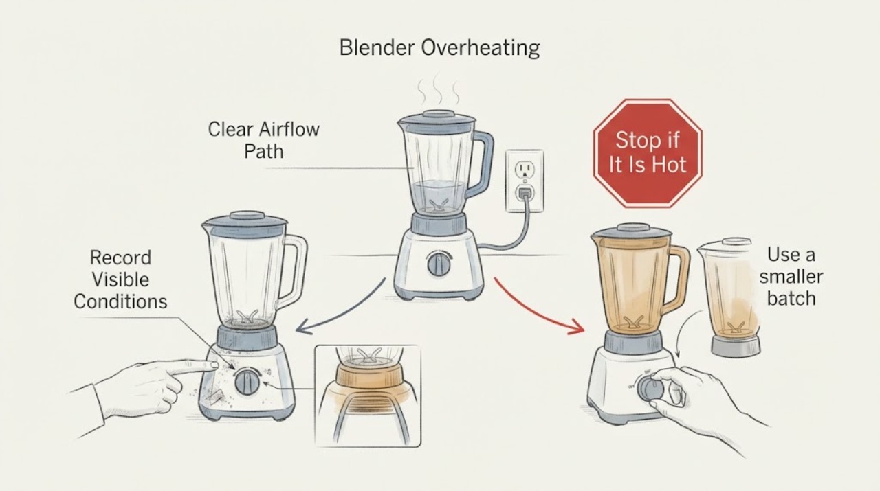 Blender Overheating