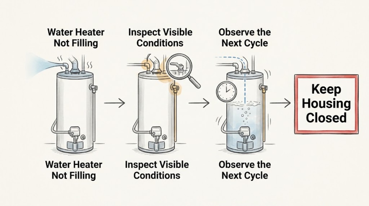 Water Heater Not Filling