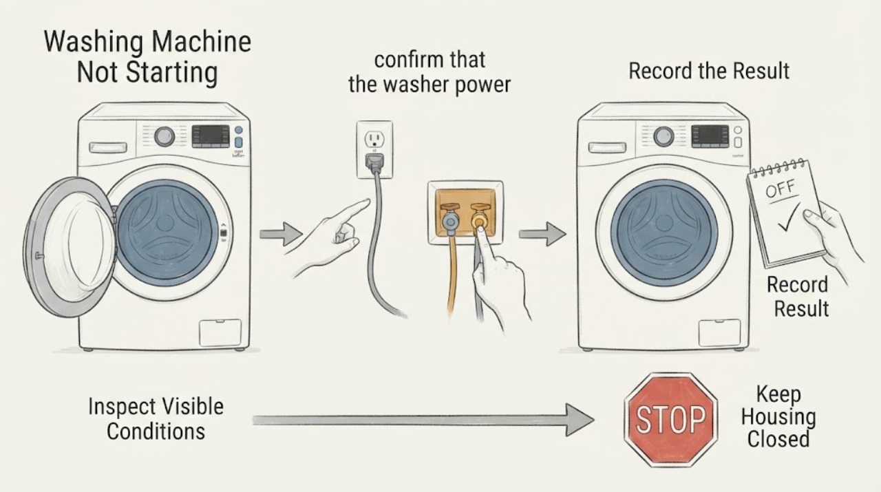 Washing Machine Not Starting