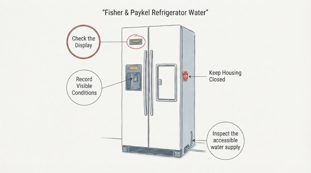 Fisher & Paykel Refrigerator Water