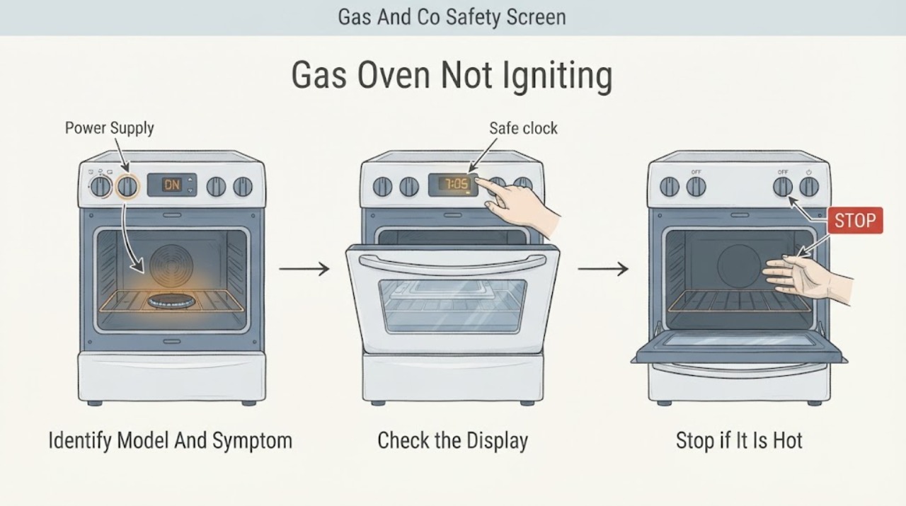 Gas Oven Not Igniting