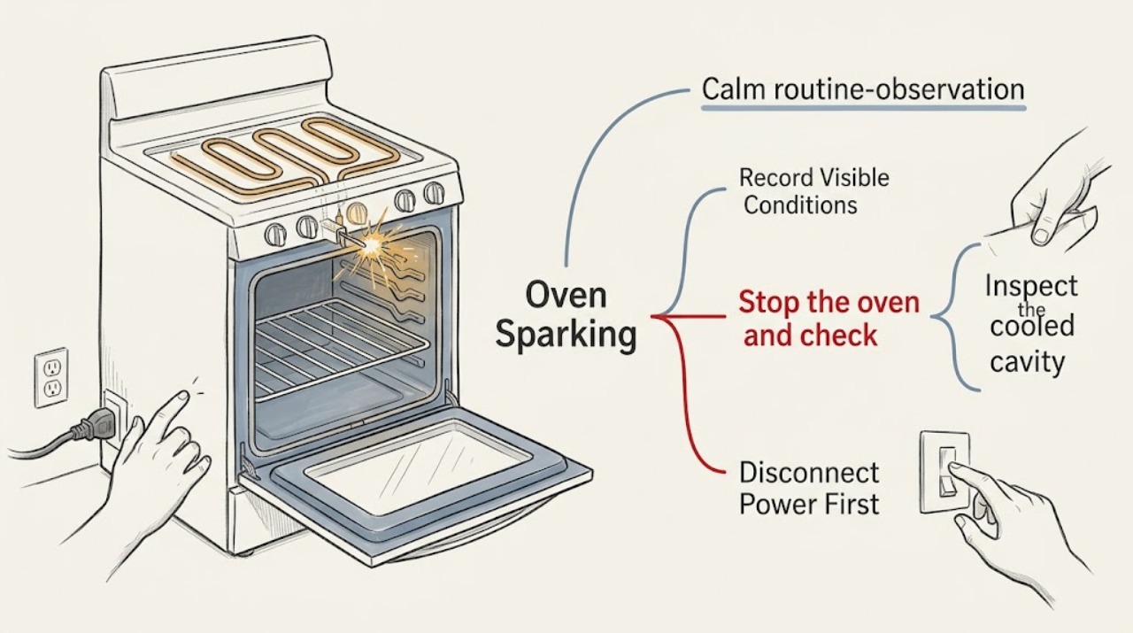 Oven Sparking