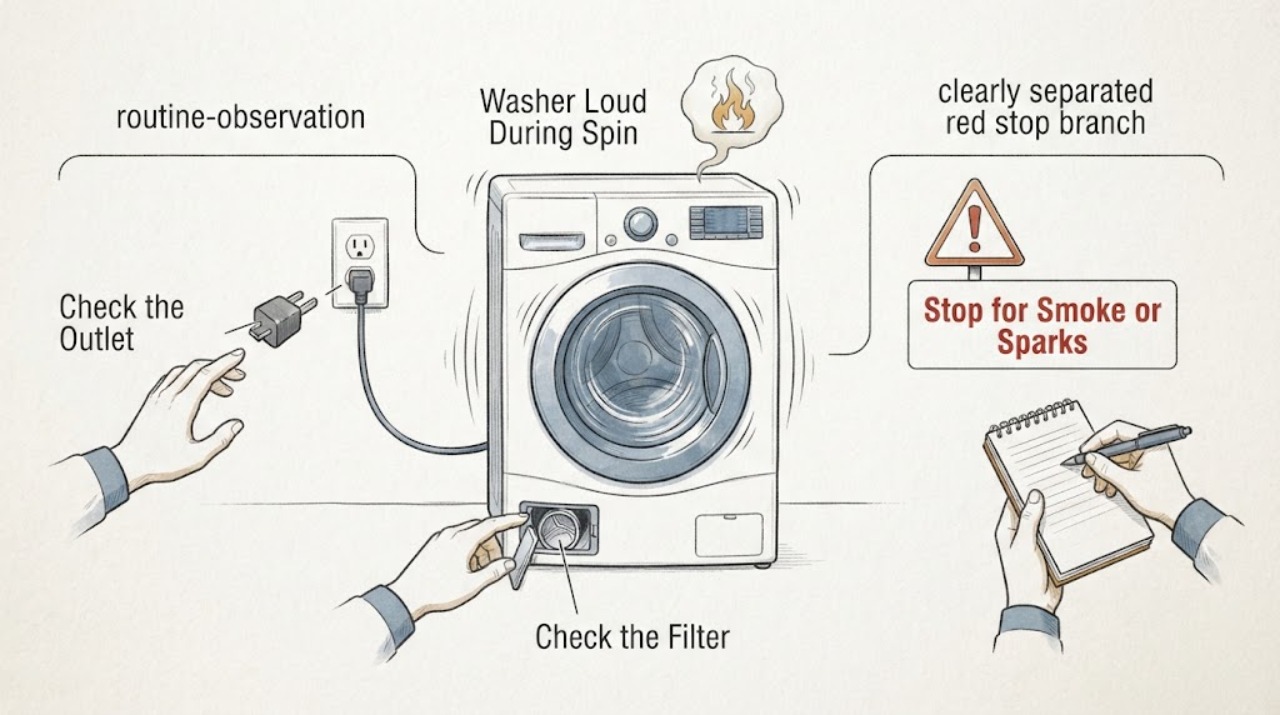 Washer Loud During Spin