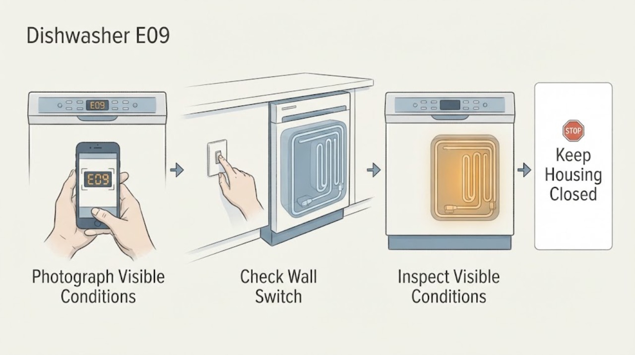 Dishwasher E09