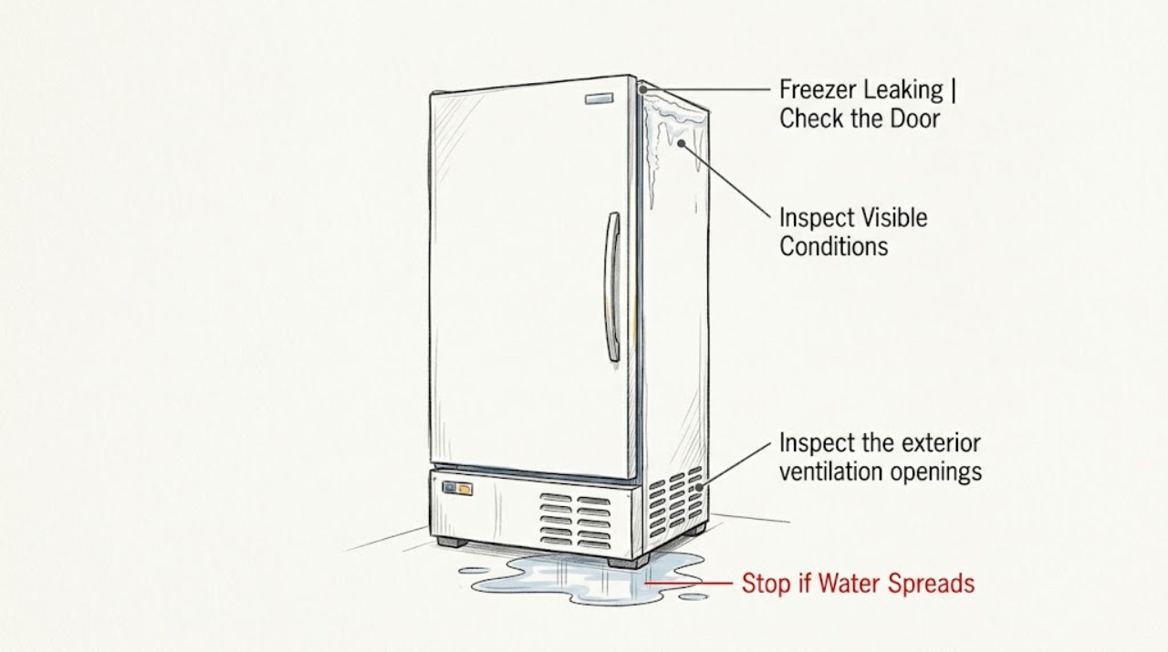 Freezer Leaking