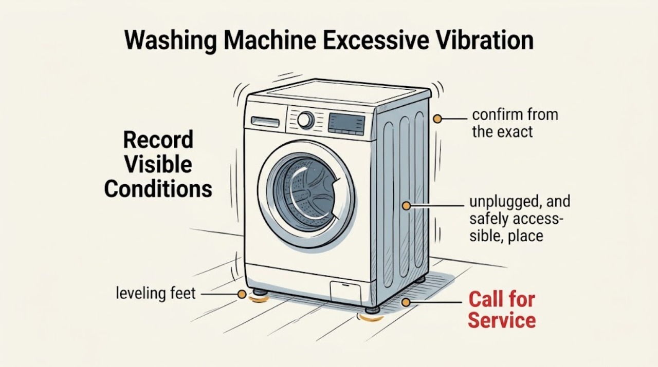 Washing Machine Excessive Vibration