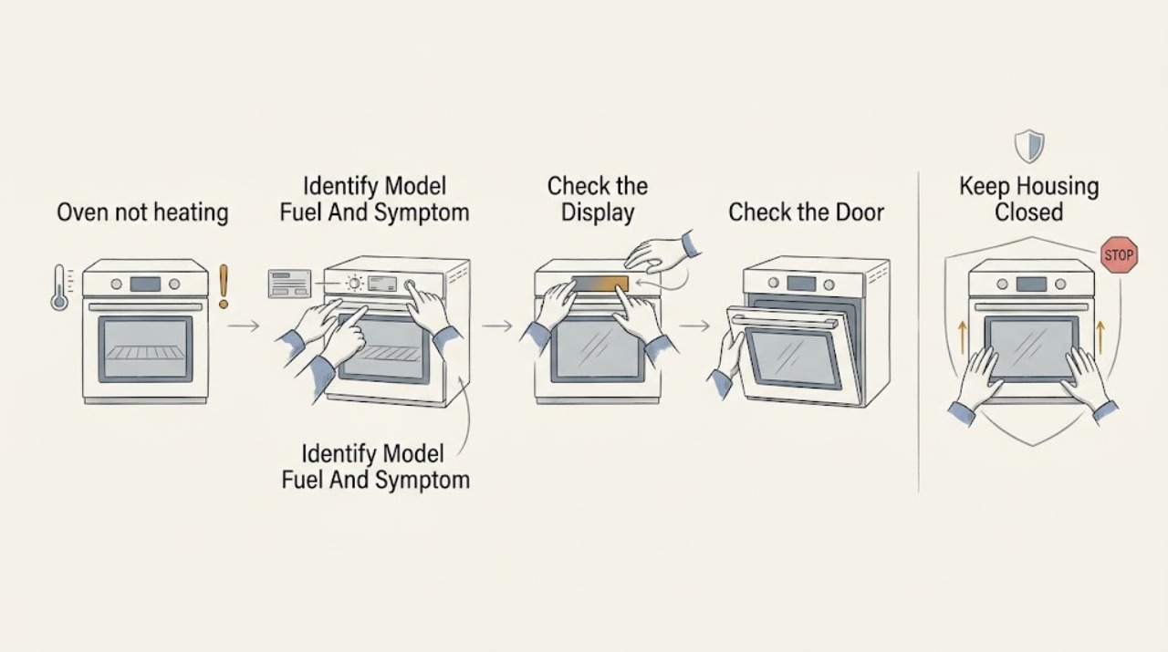 Oven not heating