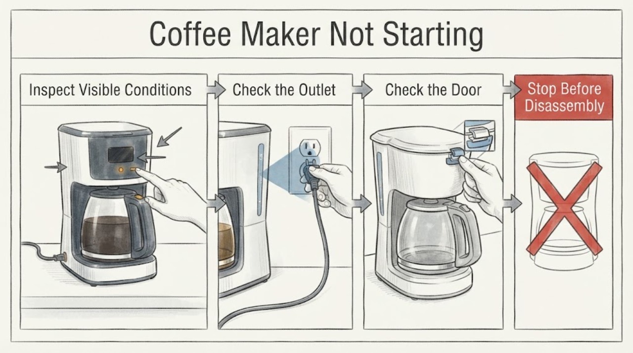 Coffee Maker Not Starting
