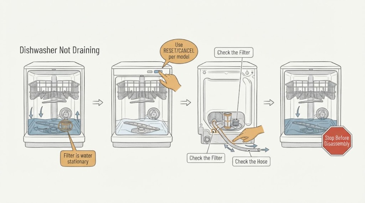 Dishwasher Not Draining