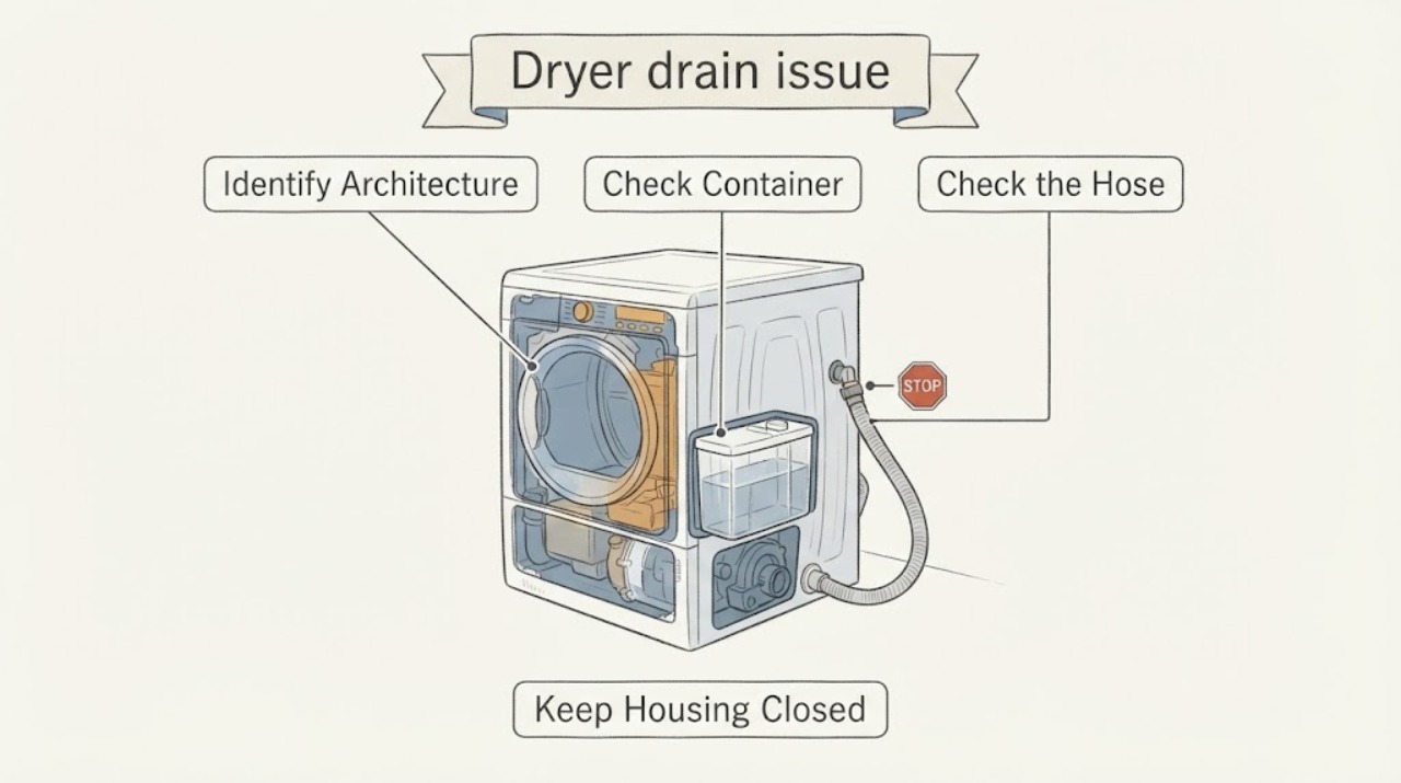 Dryer drain issue | Fix