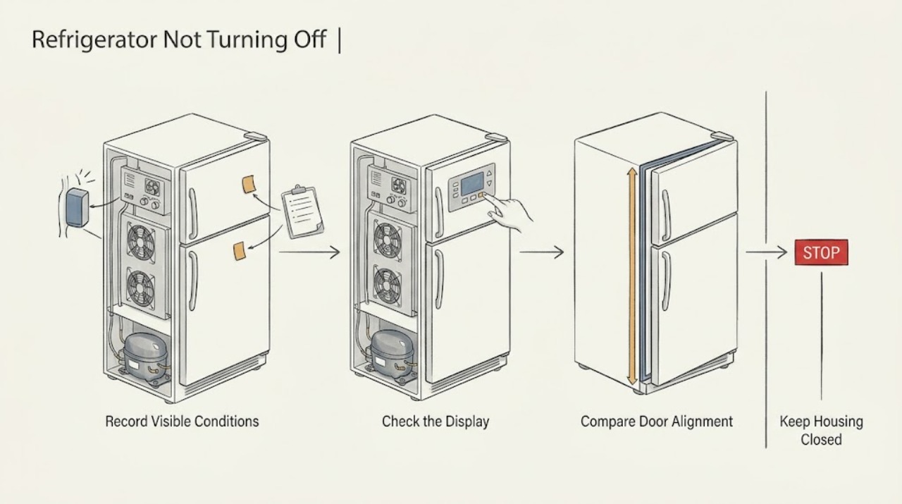 Refrigerator Not Turning Off