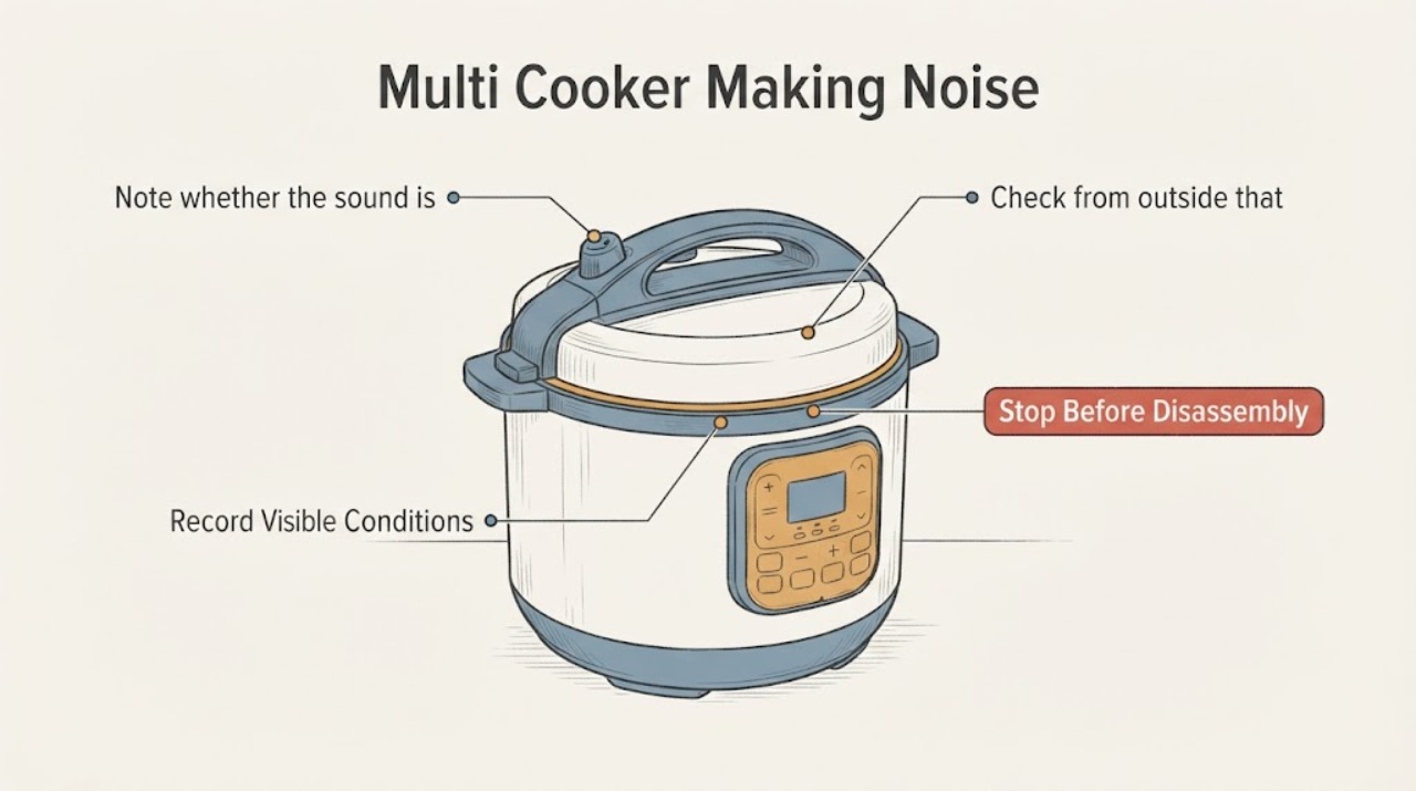 Multi Cooker Making Noise