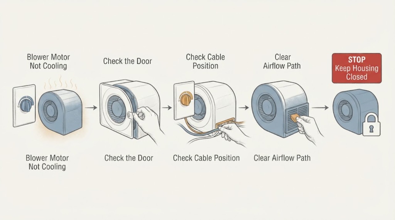 Blower Motor Not Cooling