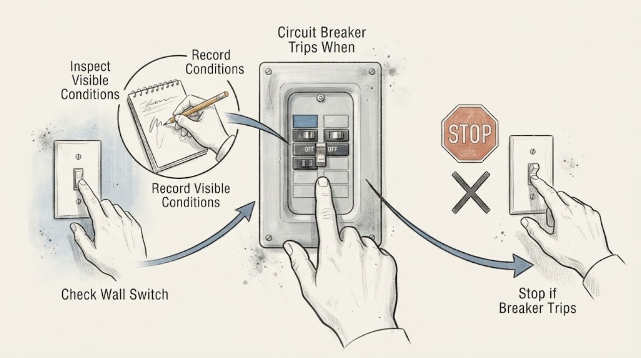 Circuit Breaker Trips When