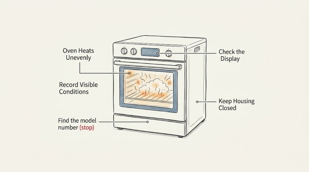 Oven Heats Unevenly