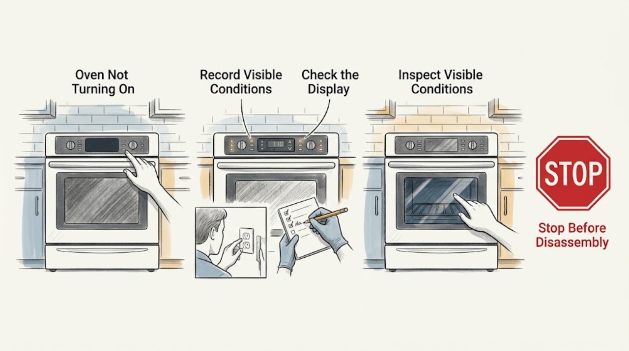 Oven Not Turning On