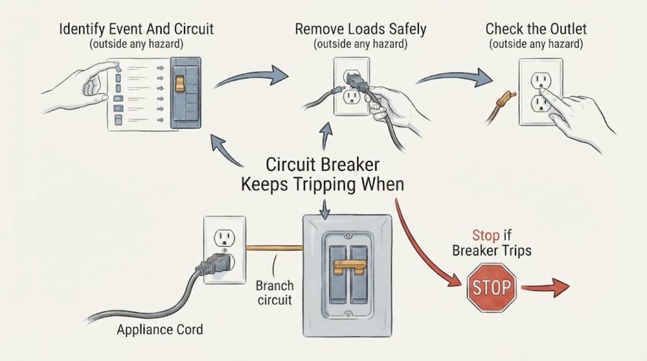 Circuit Breaker Keeps Tripping When