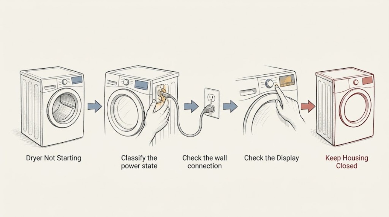 Dryer Not Starting