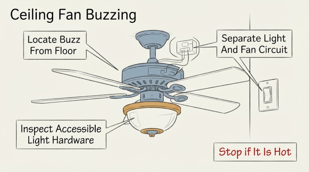 Ceiling Fan Buzzing
